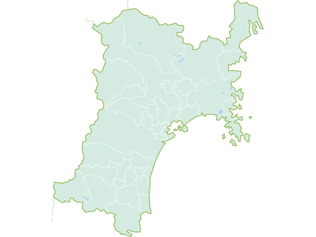 宮城県の対応エリアマップ
