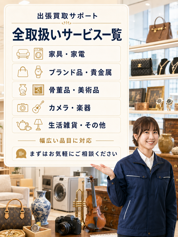全取扱いサービス一覧