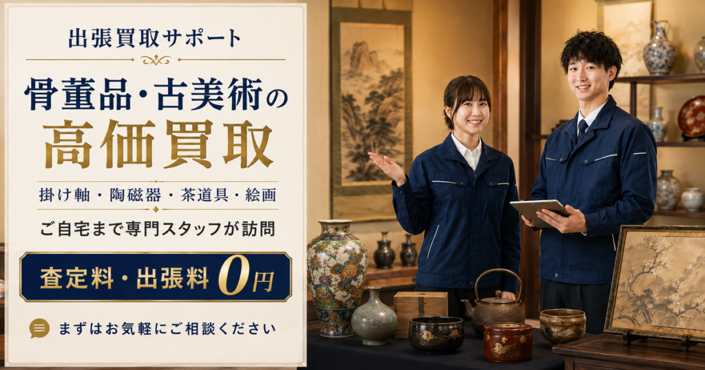 骨董品・古美術の出張買取