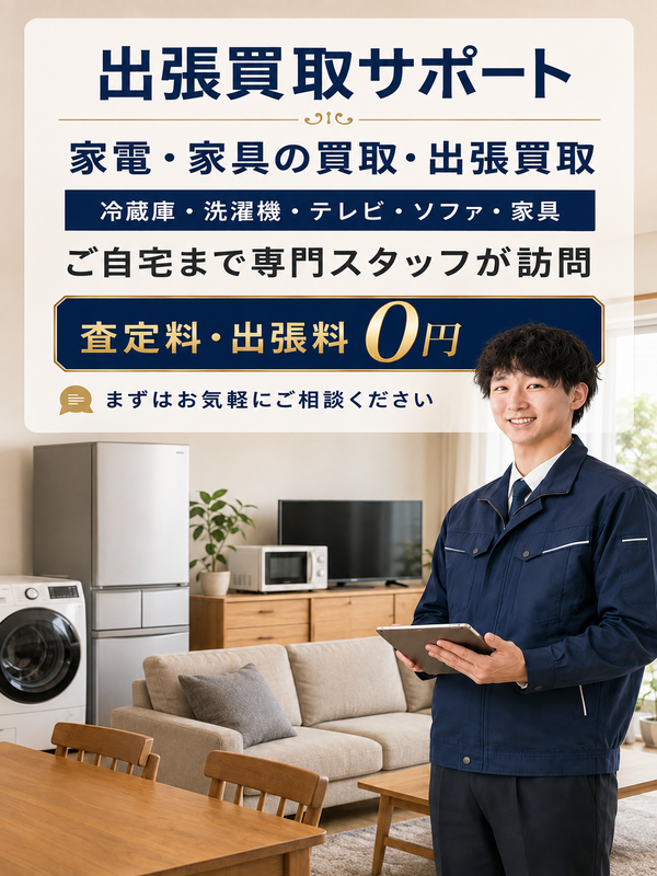 家電・家具の出張買取