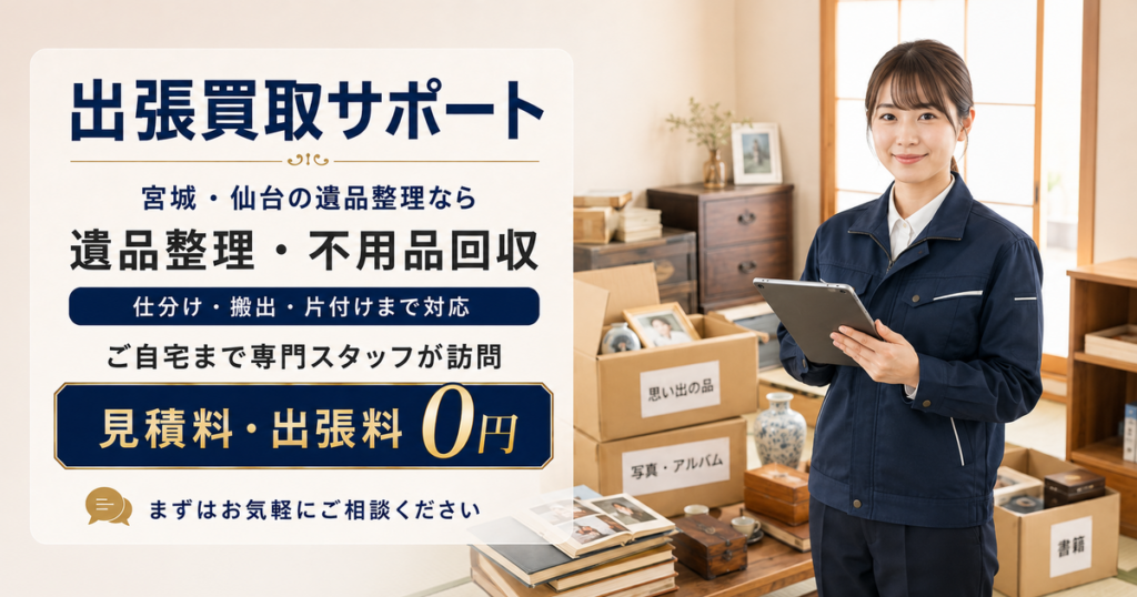 遺品整理・不用品回収