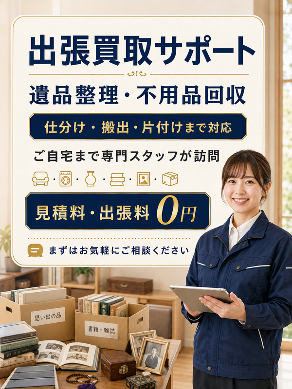 遺品整理・不用品回収