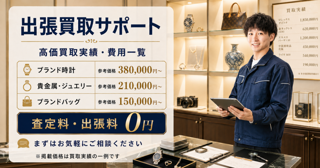 買取実績・参考価格