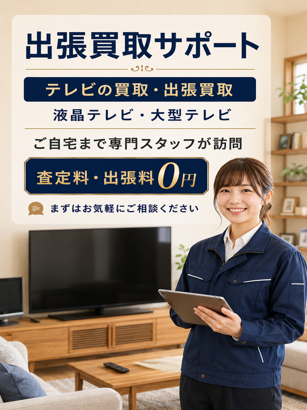 テレビの出張買取