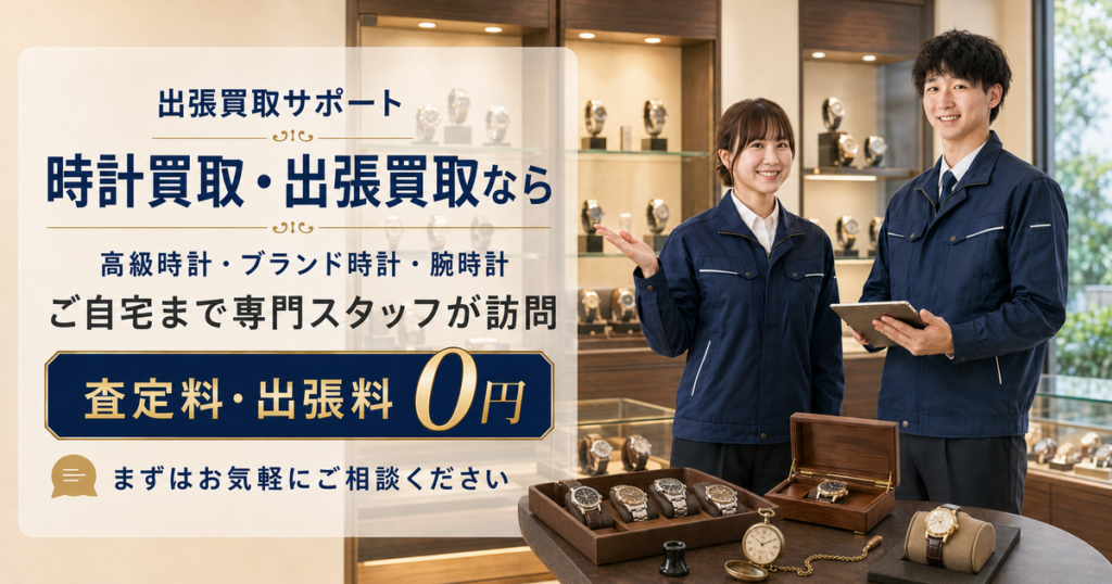 時計の出張買取