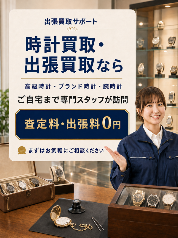 時計の出張買取